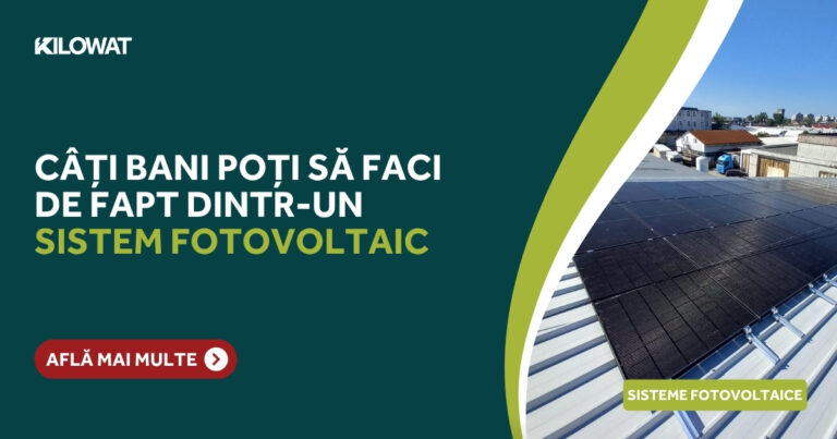 Câți bani poți să faci de fapt dintr-un sistem fotovoltaic